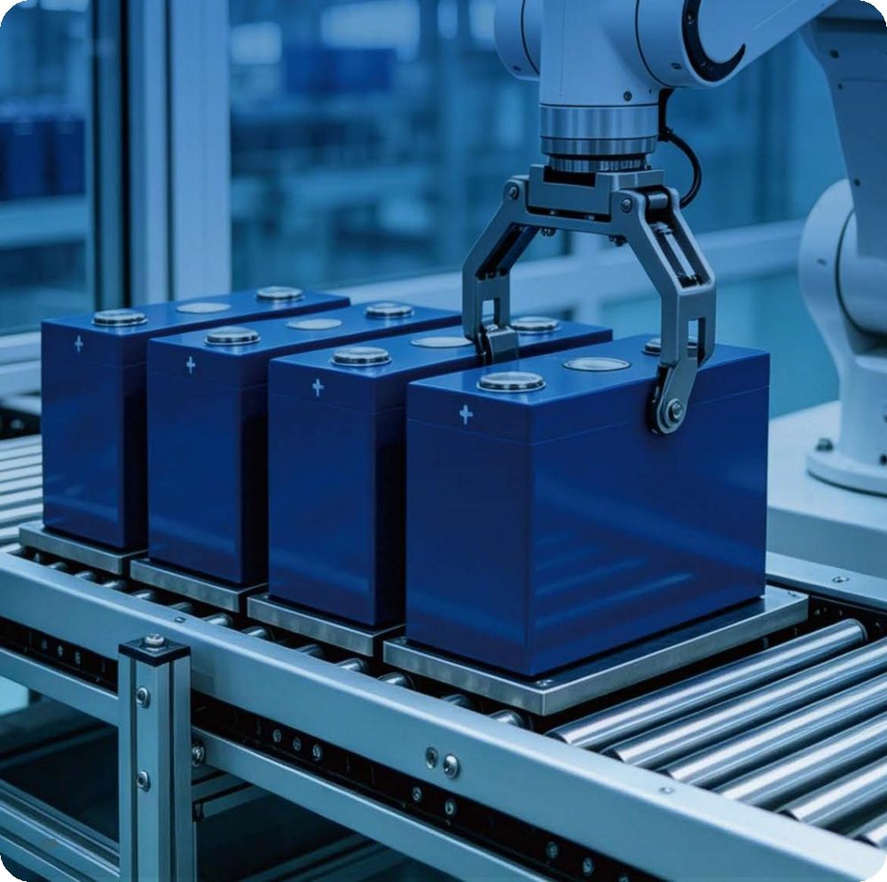 Auric energy storage battery manufacturing