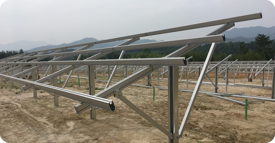1.2 MW aluminum rooftop solar system, South Korea